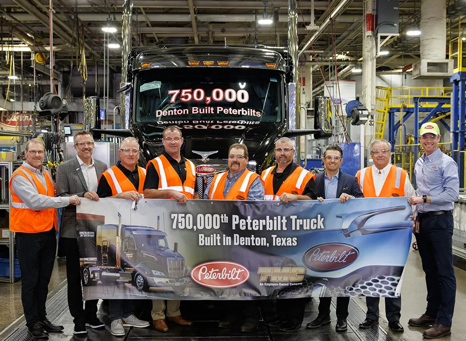 Feature Image - 2023: 750,000th Truck Produced at Denton Factory