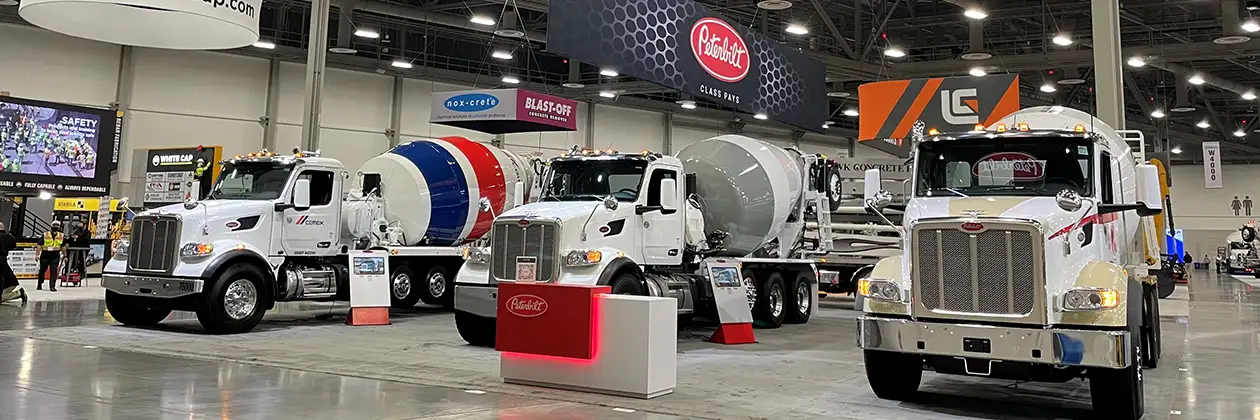 Peterbilt Highlights Concrete Lineup at World of Concrete - Hero image